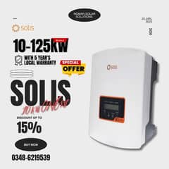 Solis 10kw - 125kw Special Sale offer