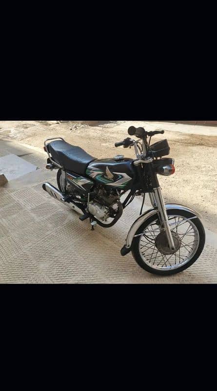 HONDA CG 125 Model 2023 1st Owner, With TRACKER SYSTEM Low Millage 2