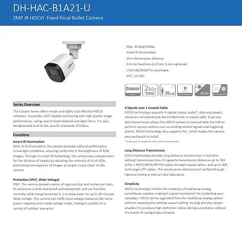 IP CCTV Camera / Packages With Installation - Dahua Hikvision Camera 2