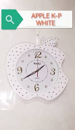 APPLE WALL CLOCK 50%OFF