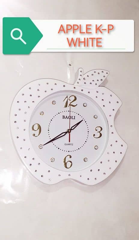 APPLE WALL CLOCK 50%OFF 0