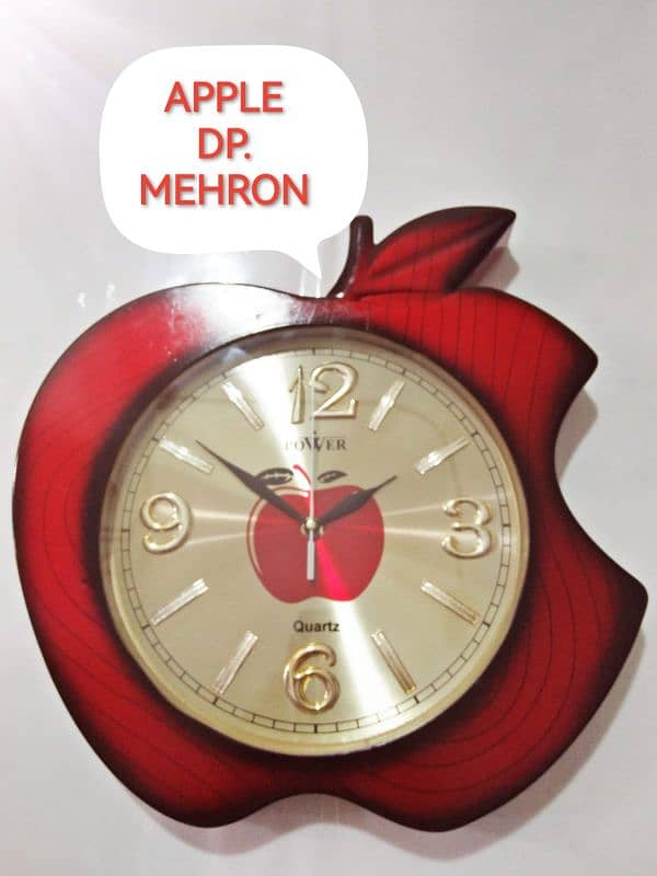 APPLE WALL CLOCK 50%OFF 2