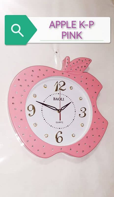 APPLE WALL CLOCK 50%OFF 4