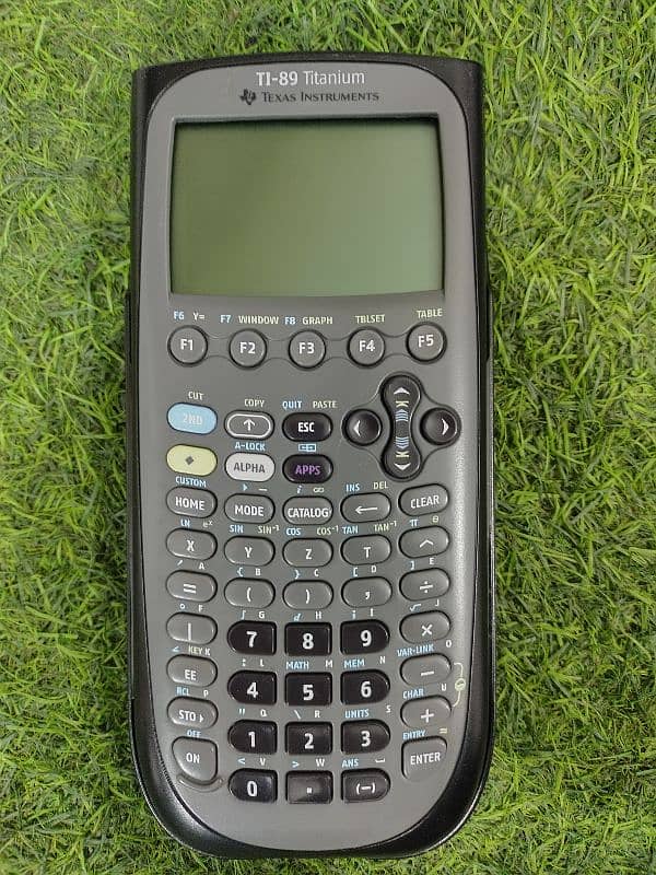 TEXAS INSTRUMENTS TI-89 TITANIUM GRAPHIC  CALCULATORS PROGRAMMABLE 10