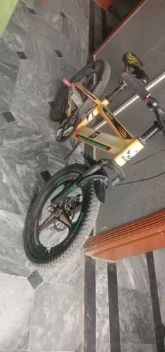 good condition 20 inch size front and back disc brake