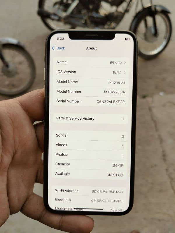 iPhone xs factory unlock face ID okay urgent sel 4