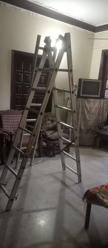 aluminum 3 step ladder stair 2