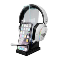 RGB HEADPHONE & PHONE STAND WITH 4 USB PORTs