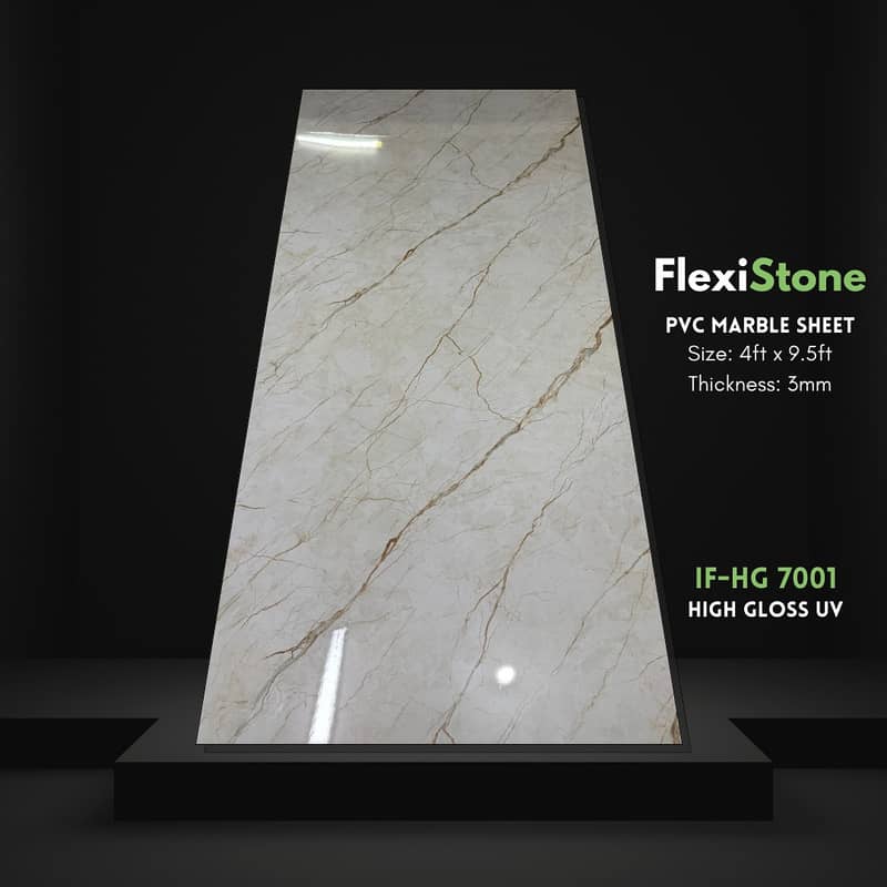 Flexi stone | Marble Sheet | Media wall sheet - Pvc Marble Sheet 5