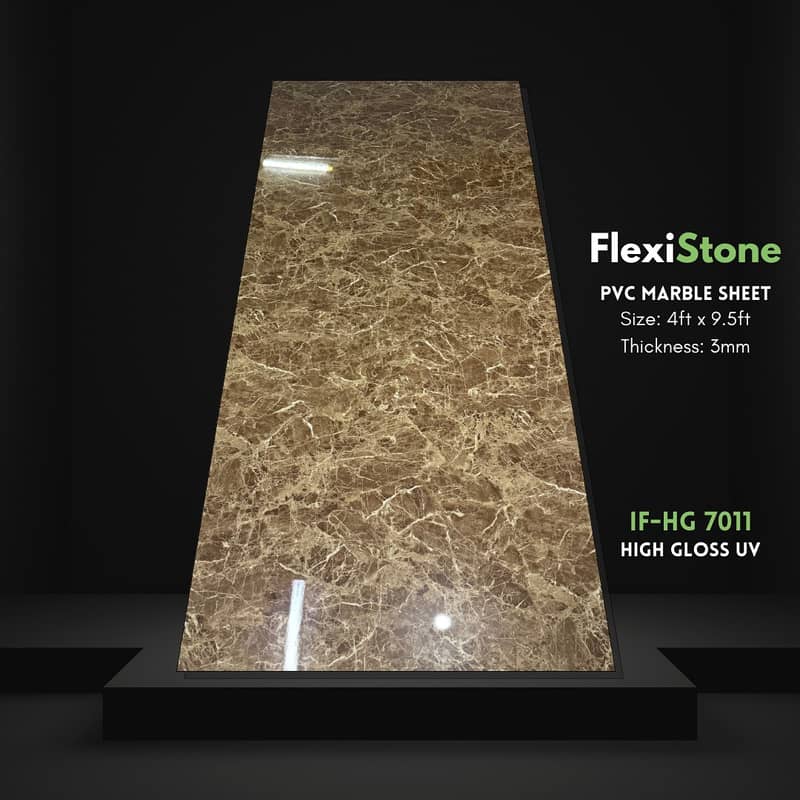 Flexi stone | Marble Sheet | Media wall sheet - Pvc Marble Sheet 6