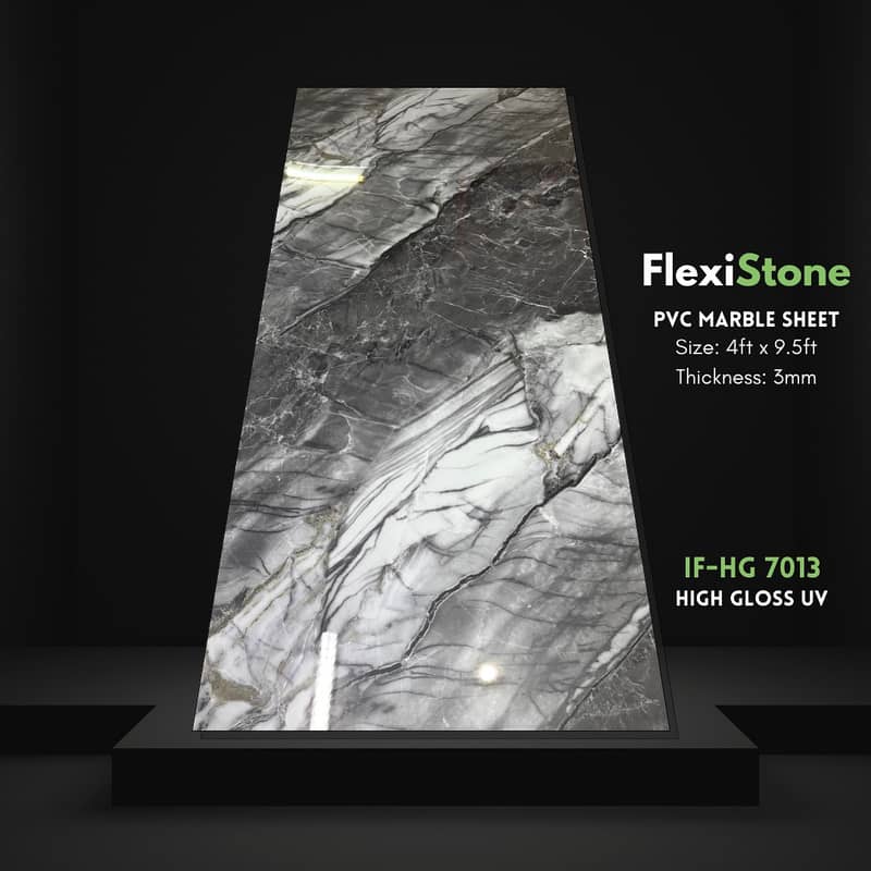 Flexi stone | Marble Sheet | Media wall sheet - Pvc Marble Sheet 8