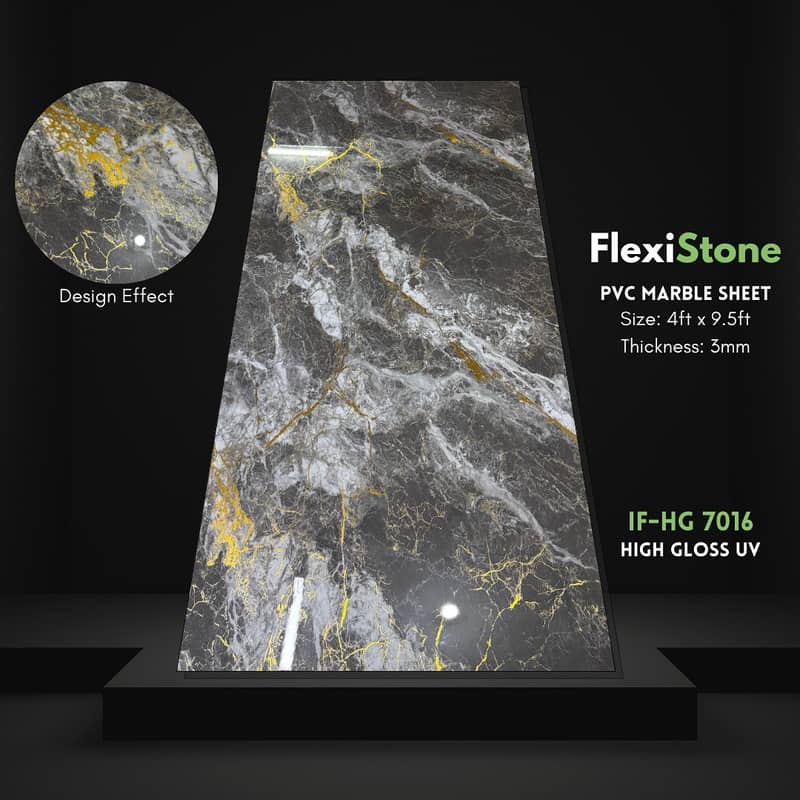 Flexi stone | Marble Sheet | Media wall sheet - Pvc Marble Sheet 9