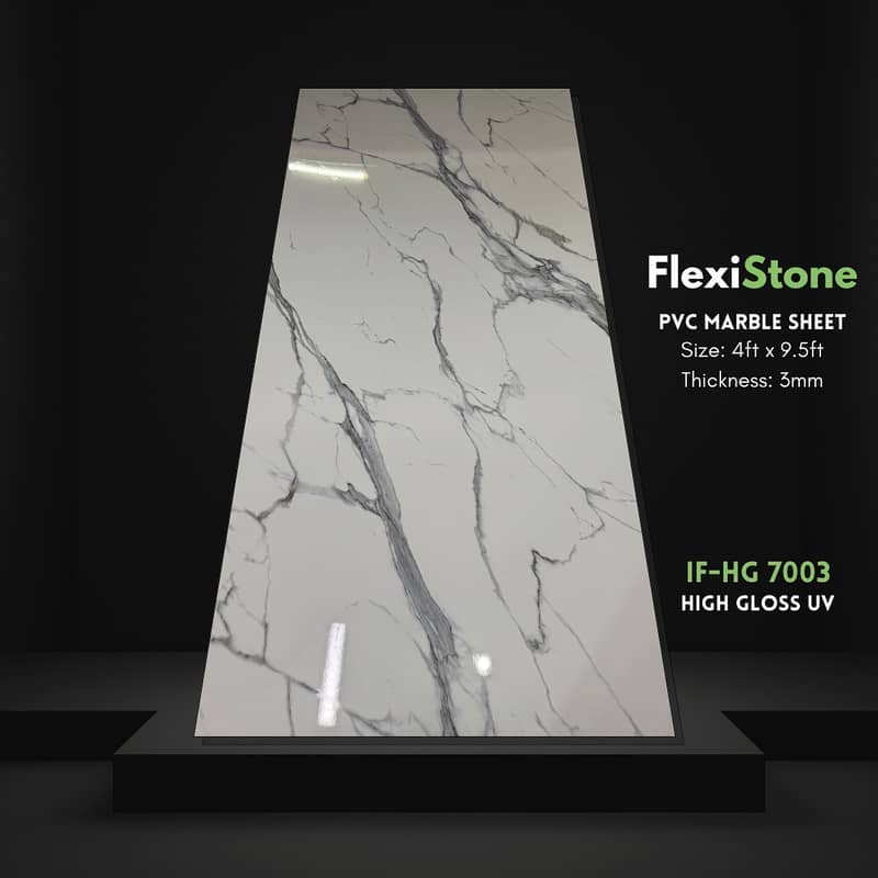 Flexi stone | Marble Sheet | Media wall sheet - Pvc Marble Sheet 10