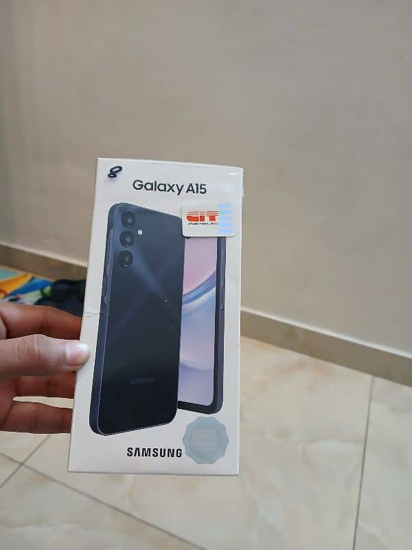 Samsung a15 8gb ram 256 gb pta approved 3