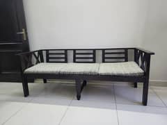 5 seater wooden sofa set for sale