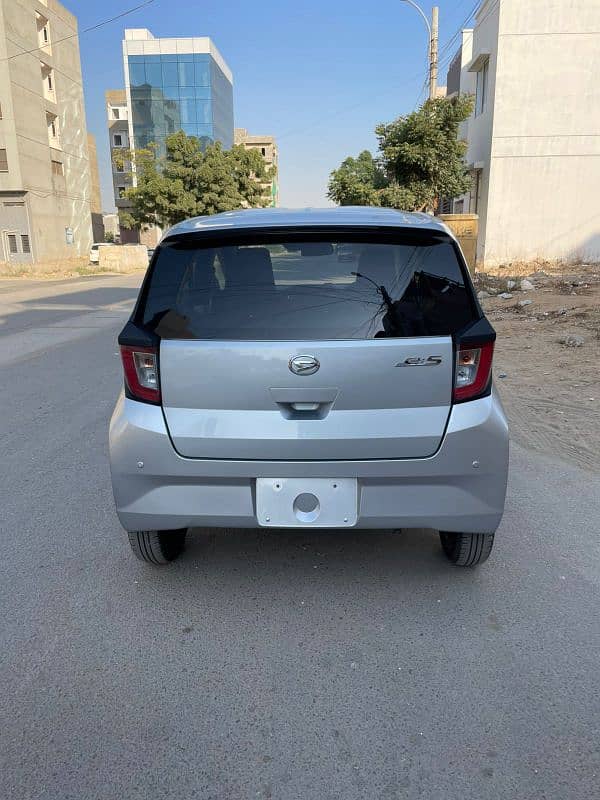 Daihatsu Mira 2021 XSA 4.5 grade auction silver colour unregistered 1