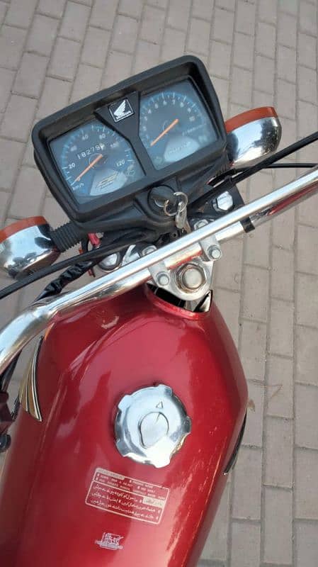 HONDA CG 125 2021 Totally genuine 5