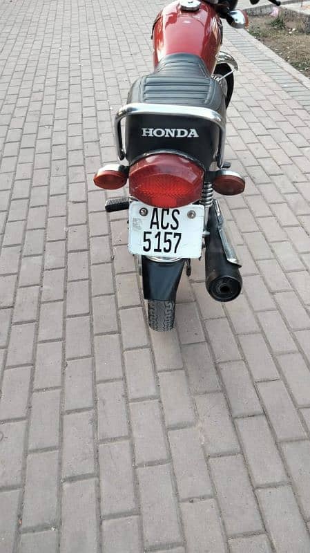 HONDA CG 125 2021 Totally genuine 8