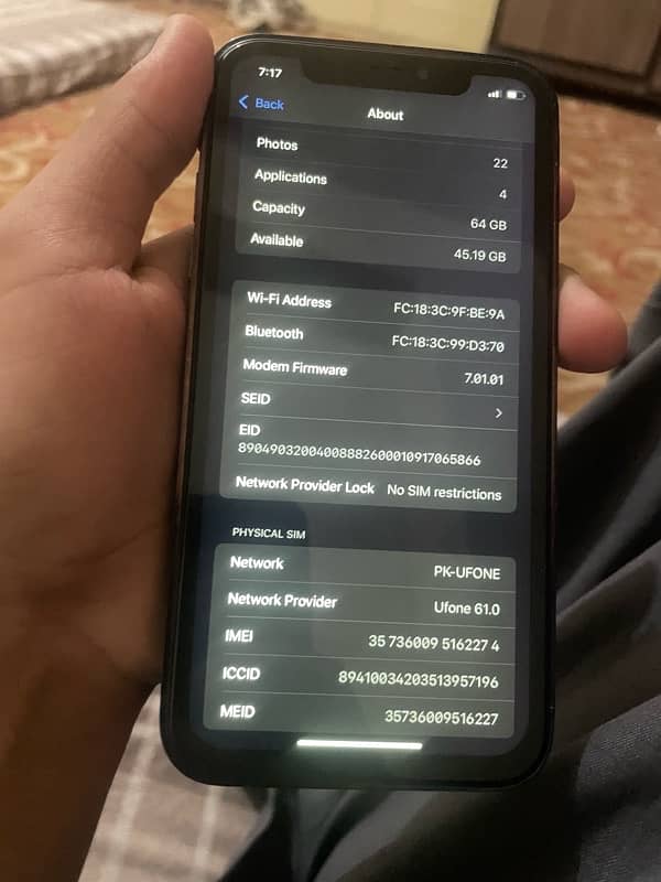 I phone xr converted pTa proof 3