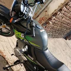 YBR 125G mate grey color saf condition hain