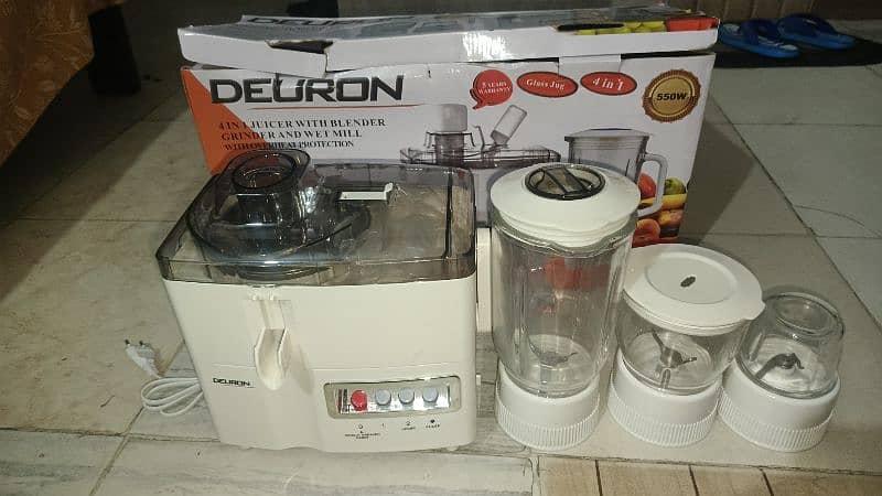 Deuron juicer 4in1 4