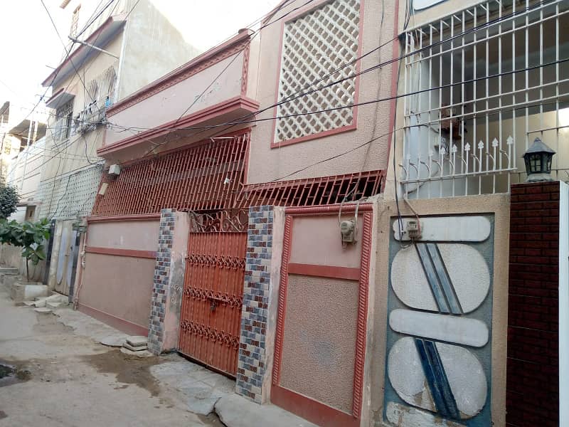 Ground RCC + 2 Room Precast, 80 Yards, Neat And Clean, Sector 3, North Karachi 0