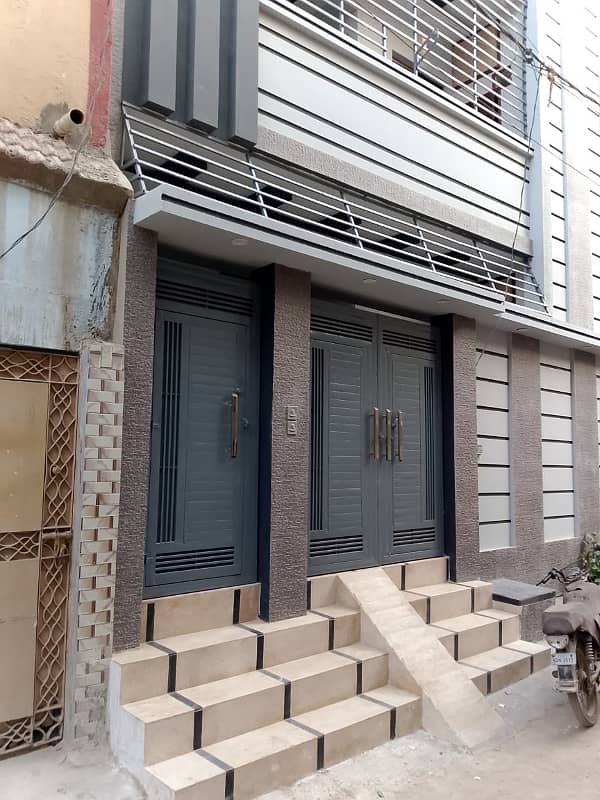 Ground+1 80 yards, West Open, Brand New House 5A/4 North Karachi 1