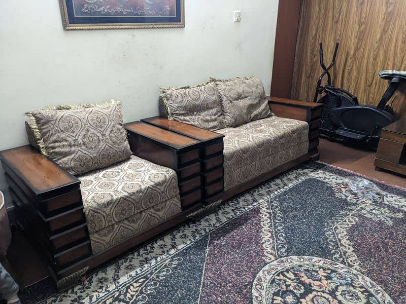 Sofa set (Premium wood quality) 2