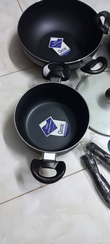 non stick cooking ware set 3