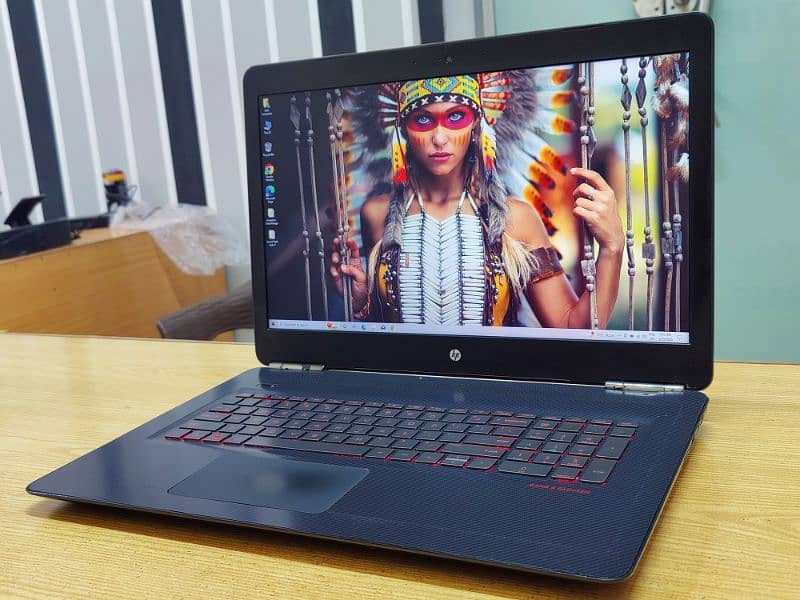 HO OMEN 17/CORE I7/4GB GRAPHIC CARD/ GAMING LAPTOP 1