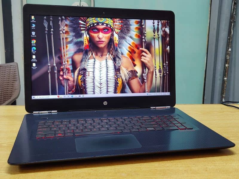 HO OMEN 17/CORE I7/4GB GRAPHIC CARD/ GAMING LAPTOP 4