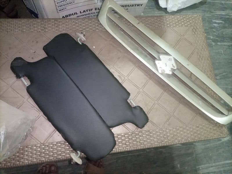 Suzuki Khyber sun shade and other parts 1