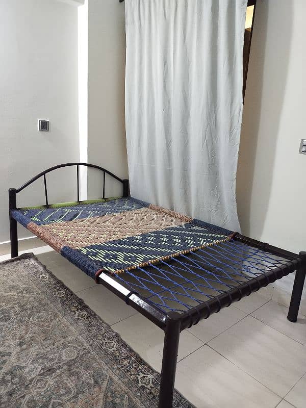 Urgent Sale , Metal single bed/Charpai 4