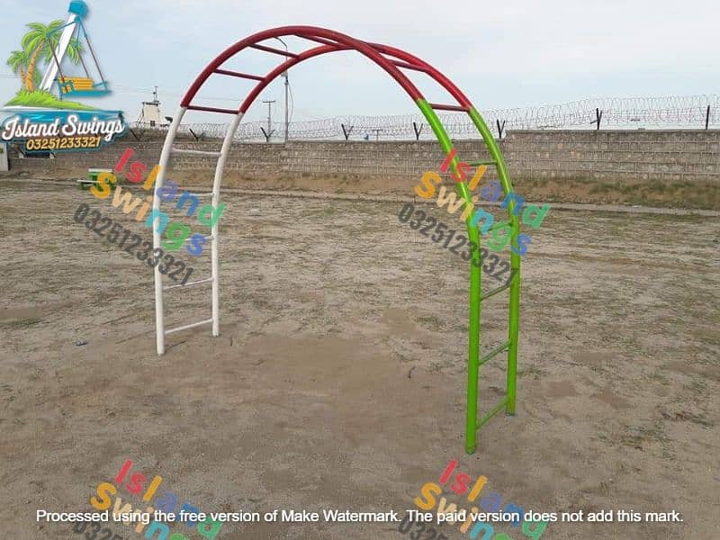 monkey Baar/ kids swings / kids activities/ jhuly/play land/kids slide 6