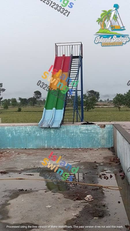 swimming pool slide/ kids slide/kids swings/ 0