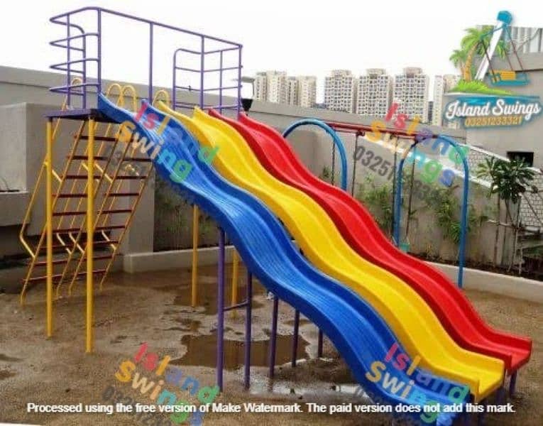 swimming pool slide/ kids slide/kids swings/ 8