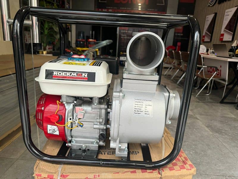 Water Pump Gasoline Engine de-watering Pump 11