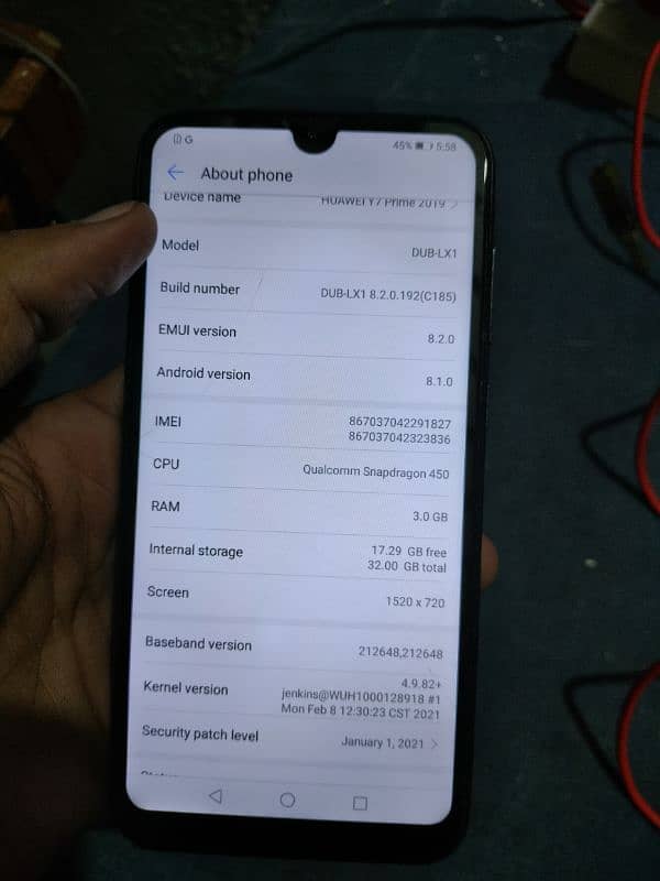 Huawei Y7 Prime 2019.3GB 32GB 0