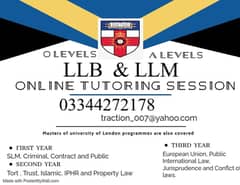 Law tutor, O level A level, online tutoring, LLB & LLM, online course