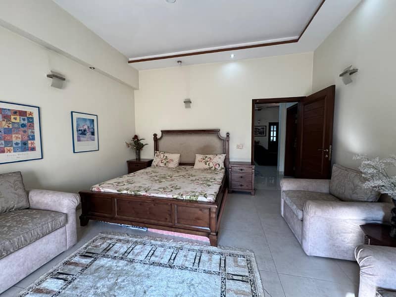 1 kanal furnished Lower portion including electricity available for rent in DHA Phase 5. 2