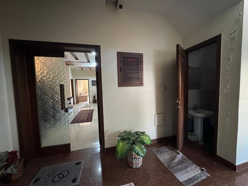 1 kanal furnished Lower portion including electricity available for rent in DHA Phase 5. 9