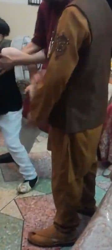 10 years boy coat and shalwar qameez with waistcoat 2