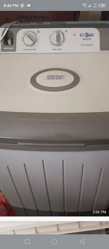 super Asia washing machine 1