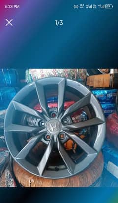 Alloy Rims of Honda civic