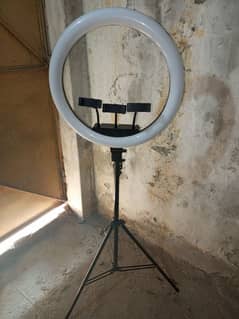 ring light wireless mic