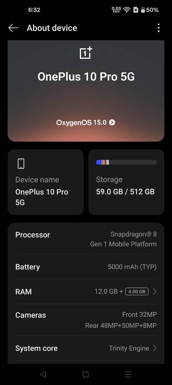 One Plus 10 Pro (512 gb) 7