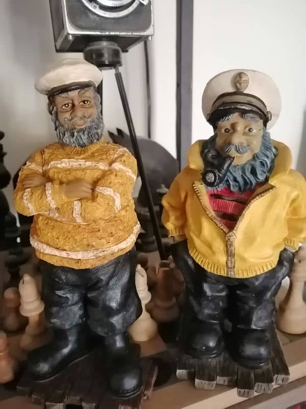 Statue captain sailor Vintage 1