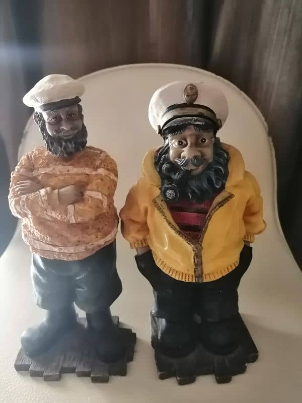 Statue captain sailor Vintage 9