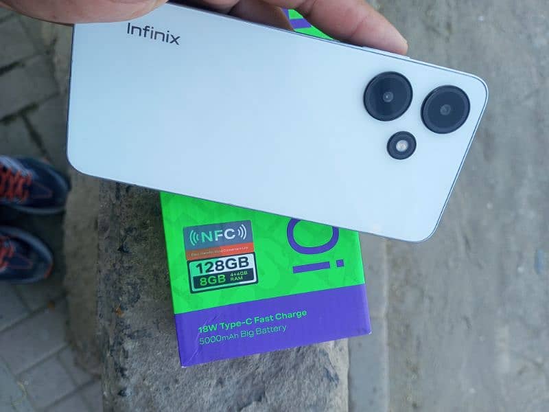 infinix Hot 30i full box 5