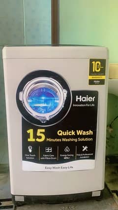 haier automatic washing machine